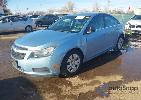 2012 Chevrolet Cruze Ls из США, поврежденный, VIN 1G1PC5SH2C7193536